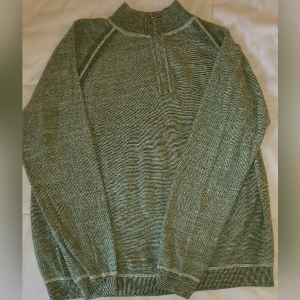 Tommy Bahama quarter Zip Sweater